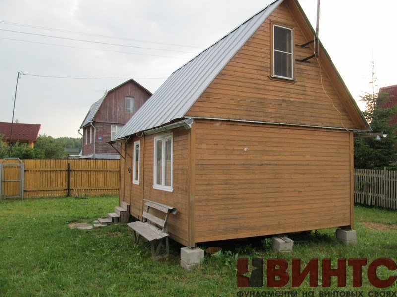 Замена фундамента