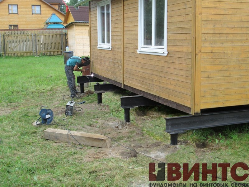 Замена фундамента