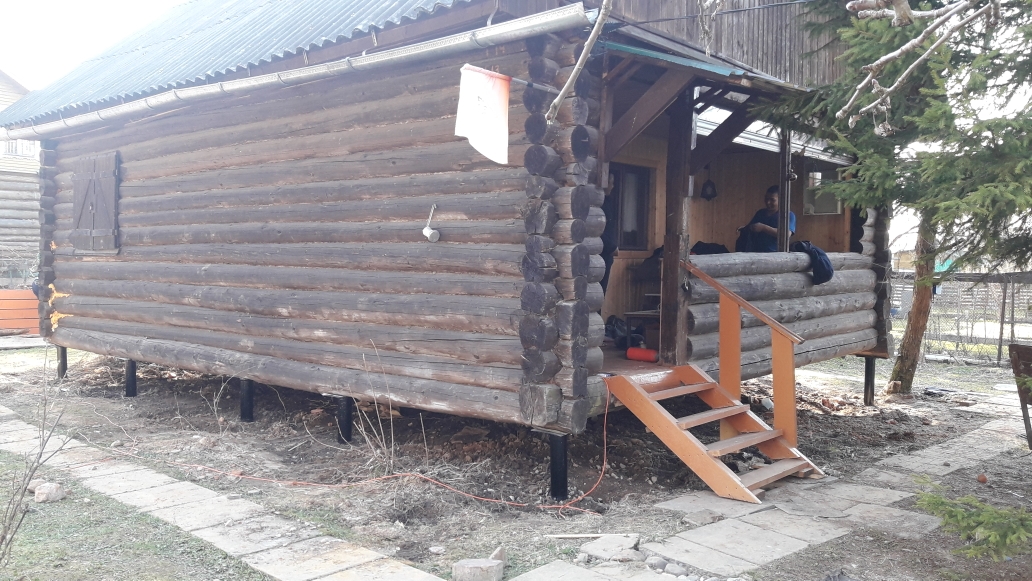 Замена фундамента